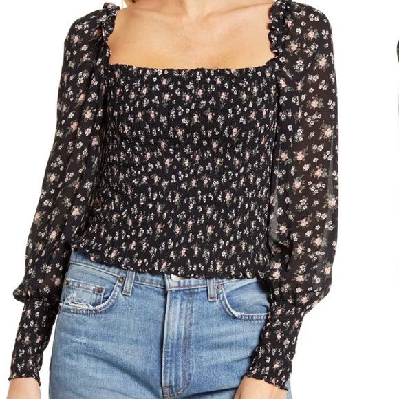 Reformation Tops - NWT Reformation Pinto Smocked Top